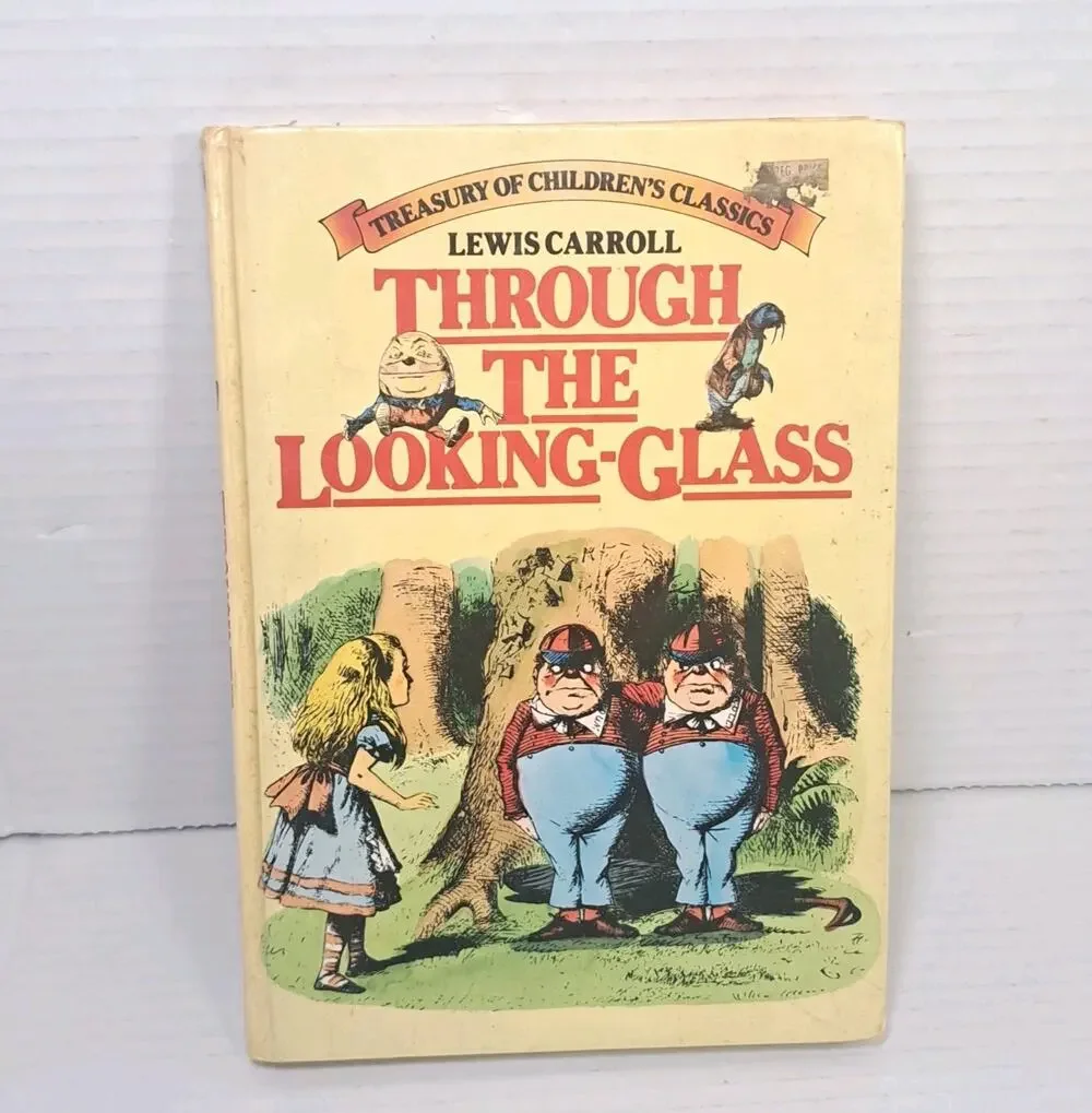 Through The Looking Glass Lewis Carroll John Tenniel Hardcover 1981 Vintage